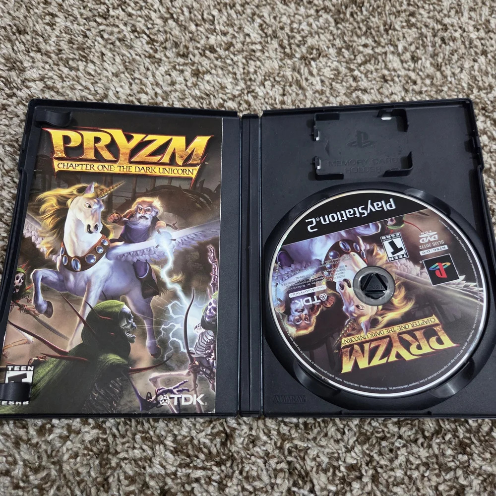 PS2 Pryzm Chapter One: The Dark Unicorn Game For PlayStation 2